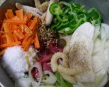 韓国　野菜の焼肉　ヤッチェプルコギ作り方1写真