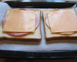 ☆ぐ～たら☆グリルド チーズ サンド作り方1写真