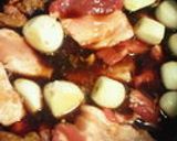 炊飯器でチャーシューニンニク作り方3写真