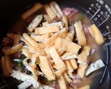 いちご煮缶で白い炊込御飯作り方6写真