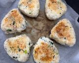 カルシウム強化！おかかチーズ焼きおにぎり作り方3写真