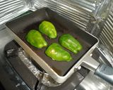 つくねで簡単☆ピーマンの和風肉詰め作り方3写真