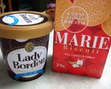 アイスクリームのビスケットサンド作り方1写真