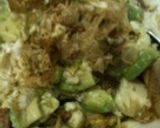 簡単絶品♡アボカド豆腐&ひじき丼作り方3写真