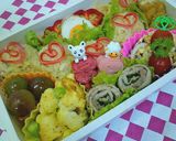 簡単～お弁当飾りにハートかにかま作り方3写真