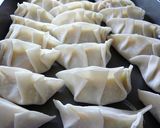 青じそ風味のさっぱり揚げ餃子♪作り方5写真