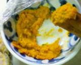 HB★卵なしでかぼちゃのチーズケーキ風♪作り方3写真