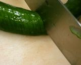 蛇腹きゅうりの中華風漬物作り方1写真