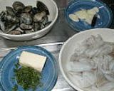 イカとアサリの野菜ジュース煮作り方2写真