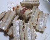 焼きちくわの紅生姜入り磯辺揚げ作り方3写真