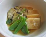 高野豆腐と野菜のさっぱり揚げ浸し作り方7写真