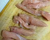 鶏ササミで作る鶏マヨ✨作り方1写真