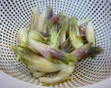 マジック?赤さひときわ～茗荷の甘酢漬け作り方3写真