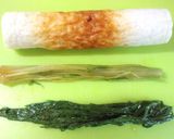 お弁当にも！！水菜ちくわde視力検査!?作り方2写真
