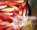 大人の味。茗荷（みょうが）の甘酢漬け作り方4写真