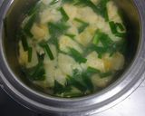 松山あげとニラの味噌汁作り方6写真