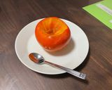 皮を向かなくていい柿をまるまる食べる方法作り方2写真