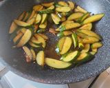 きゅうりだけ！にんにくポン酢炒め作り方6写真