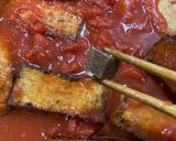 厚揚げのトマト煮(アラビアータ)作り方4写真