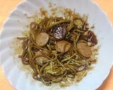 夜食にレンチンで半玉焼きそば：美味！作り方5写真
