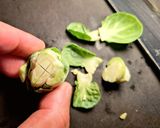 芽キャベツの串焼き作り方1写真