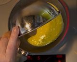 ほうれん草たまご炒め　お弁当おかず作り方4写真