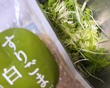 簡単！洗い物も節約！大人気の水菜サラダ作り方2写真