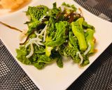 春菊とシラスの塩昆布和え作り方4写真