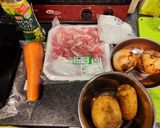 減塩肉じゃが6人分作り方1写真
