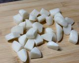 スキレットde簡単　餅フレンチトースト風作り方1写真