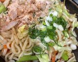 ちくわとキャベツの焼きうどん作り方6写真
