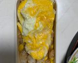レンジ簡単洋風味噌パスタ味オムライス弁当作り方15写真