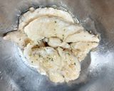 簡単、パスタソースあえササミ作り方3写真