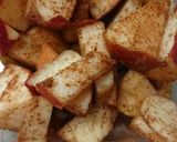 ミコばあばのスキレットで米粉リンゴケーキ作り方2写真