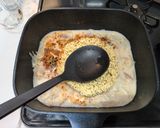 【ワンパン】辛ラーメンカルボナーラ作り方4写真