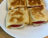 あぶらあげのトマトチーズ包み焼き作り方4写真