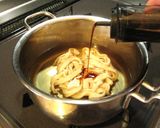 醤油味付け乾麺で作るかけうどん作り方4写真