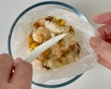 冷凍海老がポイント レンジで海老ピラフ作り方11写真
