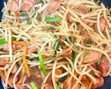 ウインナーとカット野菜の麻婆卵作り方4写真