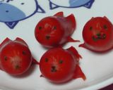 キャラ弁　ソーセージであざらし作り方8写真