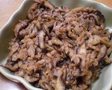 ご飯が進む！豚バラと椎茸の肉みそ風　　♪作り方5写真