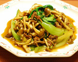 牛肉と青梗菜のオイスターソース炒め作り方5写真