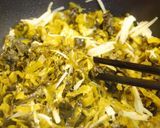 しょうがたっぷり☆高菜とおジャコの佃煮♪作り方2写真