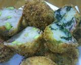 ほうれん草とベーコン、枝豆入りのコロッケ作り方6写真