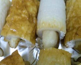 しいたけ＆ちくわのマヨチー焼き作り方1写真