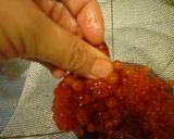 旬☆いくらの醤油漬け作り方1写真
