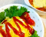簡単！卵１個からのオムライス作り方10写真