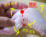 簡単簡単♪手羽先の骨を抜いてみようぜぃ♪作り方1写真