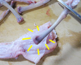 簡単簡単♪手羽先の骨を抜いてみようぜぃ♪作り方7写真