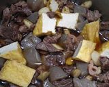 牛スジ肉と野菜の煮物 ♪♪作り方5写真